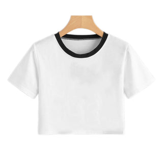 Summer Fashion Harajuku Sexy Tank Crop Top White alodia store