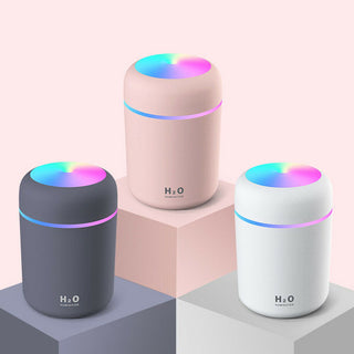 VIP Portable Humidifier USB Ultrasonic Dazzle Cup Aroma Diffuser Cool Mist Maker Air Humidifier Purifier with Romantic Light alodia store