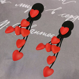 UKEBAY New Ethnic Style Drop Earrings Women Printing Bohemia Statement Earrings Handmade Jewelry Wooden Earring Ear Accessories Alodia Store