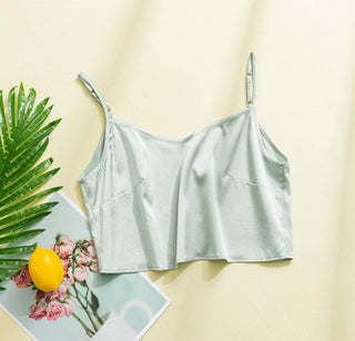 fashion bustier tops satin lingerie ladies camisole wrap Alodia Store