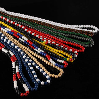 Hip Hop Wood Beads Chain Necklace For Man Men's Rock Style Wooden Long Chain For DIY Jewelry Making Accessories Male Party Gift Alodia Store