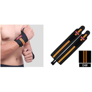 Weight Lifting Wristband Elastic Breathable Wrist Wraps Bandage Gym Fitness Weightlifting Powerlifting Wrist Brace Support Strap Alodia Store