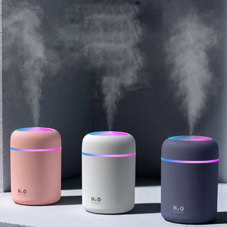 VIP Portable Humidifier USB Ultrasonic Dazzle Cup Aroma Diffuser Cool Mist Maker Air Humidifier Purifier with Romantic Light alodia store