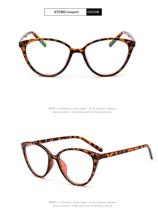 Fashion Women Cat Eye Eyeglasses Men Myopia Optical Glasse Frame Eye Glasses Computer Transparent Clear Frame Oculos Alodia Store