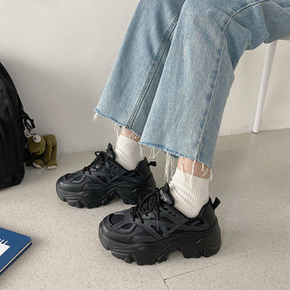 Fashion Platform Chunky Sneakers for Women Thick alodia store