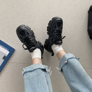 Fashion Platform Chunky Sneakers for Women Thick alodia store