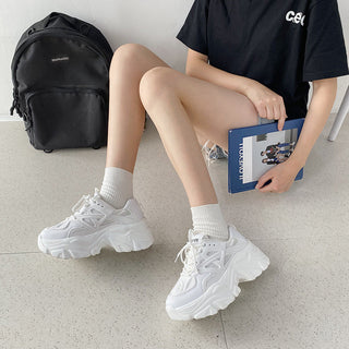 Fashion Platform Chunky Sneakers for Women Thick alodia store
