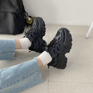Fashion Platform Chunky Sneakers for Women Thick alodia store