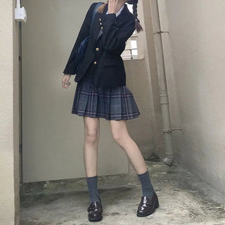 Uniform Female Drama Cardigan Japanese Coat Alodia Store