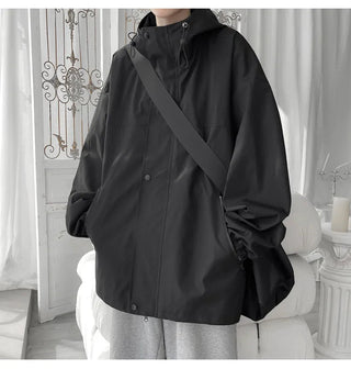 Hooded Jacket for Men Bomber Jacket ALODIA STORE