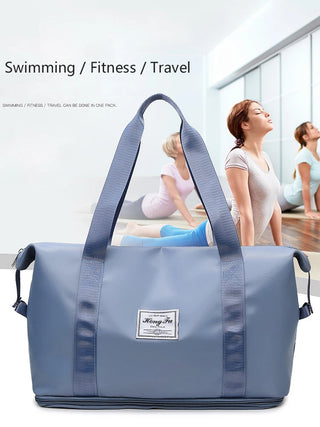 UNIXINU Carry On Travel Duffle Bag Nylon Waterproof Sports Gym Alodia Store