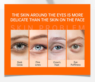 JoyPretty Vitamin C Eye Cream Anti Dark Circles Eye Bag Firmness Moisturizing Whitening Massager Wrinkle Eye Serum Beauty Health Alodia Store
