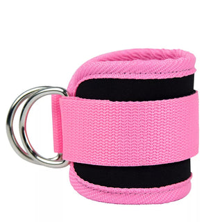 Gym Ankle Straps Double D-Ring Adjustable Neoprene Padded Cuffs Ankle Weight Leg Training Brace Support Sport Safety Abductors Alodia Store
