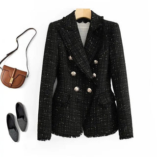 Small Fragrance Coat Women's Blazers Alodia Store