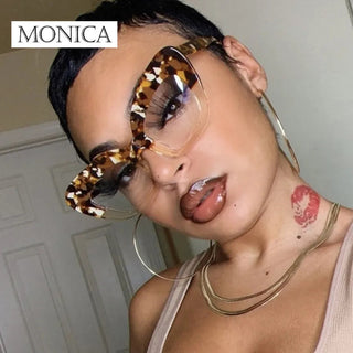 2022 New Fashion Vintage Anti Blue Light Cat Eye Women Glasse Retro Designer Eyeglasse Frame Ladies Ins Trending Clear Computer Alodia Store