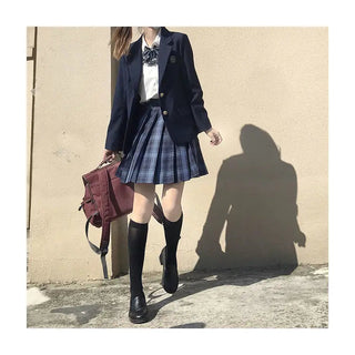 Uniform Female Drama Cardigan Japanese Coat Alodia Store