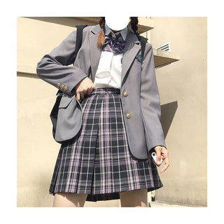 Uniform Female Drama Cardigan Japanese Coat Alodia Store