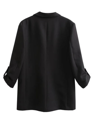 Purple Blazer Women  Elegant Woman Alodia Store