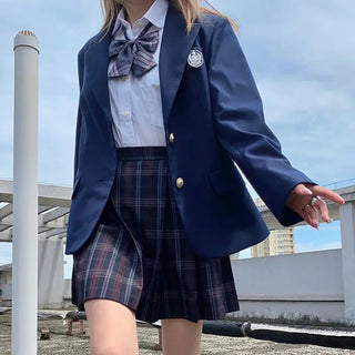 Uniform Female Drama Cardigan Japanese Coat Alodia Store
