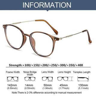 Progressive Multifocal Reading Glasses Anti-Blue Light Computer Glasses Eye Protection Ultra Light Eyeglasses For Men Women Alodia Store