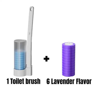 Disposable Toilet Brush Cleaner With Long Handle Bathroom - Alodia Store