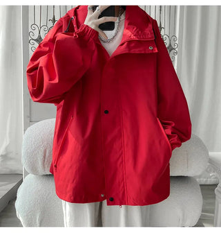 Hooded Jacket for Men Bomber Jacket ALODIA STORE