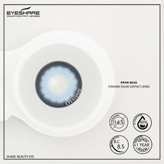 EYESHARE 1 Pair Colored Contact Lenses Natural Look Gray Eye Lenses Brown Contact Blue Lenses Fast Delivery Green Eye Lenses Alodia Store