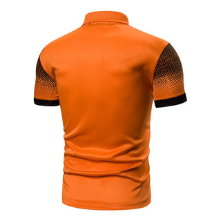 Men Polo Men Shirt Short Sleeve Polo Shirt Print Polo New Clothing Summer Streetwear Casual Fashion Men tops ALODIA STORE