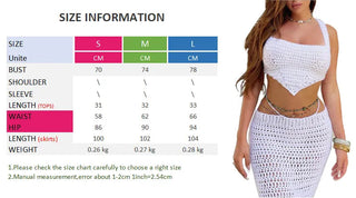 Two Piece Sets Summer Crop Top Maxi Skirt 2pcs Set Women Alodia Store