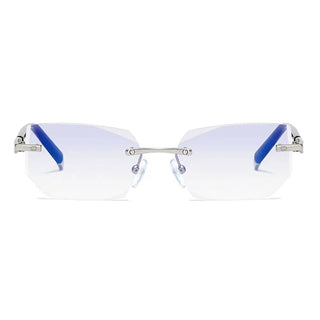 Fashion Anti-Blue Light Reading Glasses Trimming Frame Eye Protection Ultra Light Office Eyeglasses For Men Women Eyewear Alodia Store