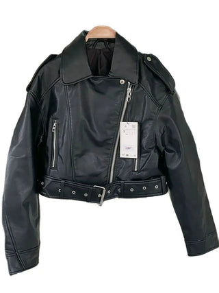Vintage Loose Pu Faux Leather Alodia Store