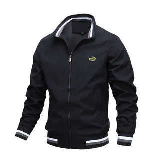 Embroidery CARTELOt Windbreaker Jacket for Men Alodia Store
