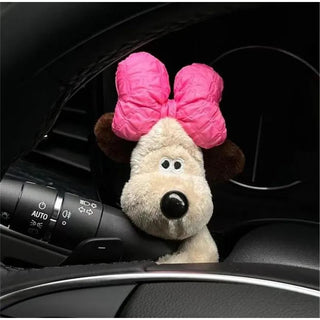 Disney Wallace Gromit Cartoon Plush Toy Halloween Gift Car Decoration Doll Pilot Claw Shaped Turn Signal Alodia Store