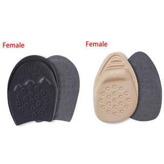 Women Men Pain Relief Forefoot Insert Half Insoles Front Foot Pads for Shoes Inserts alodia store