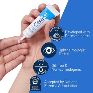 Cerave Eye Cream Repairskin Skin Barrier For Dark Circles Under Eyes Puffiness Moisturizing Whitening Anti-Fine Lines Eye Care Alodia Store