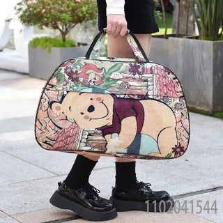 Winne the Pooh Disney Luggage Bag Waterproof Alodia Store