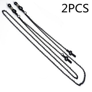 2023 NEW Fashion Pendant Glasses Chains Cross Eyeglasses Sunglasses Spectacles Metal Chain Holder Cord Lanyard Necklace alodia store