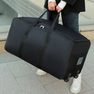 Foldable Wheel Bags Luggages Storage Bag with Wheels Large Capacity Alodia Store