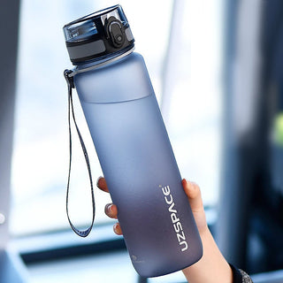New 500/800/1000ml Sports Water Bottle BPA Free Portable Leak-proof Shaker bottel Alodia Store