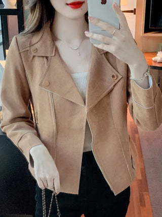 Fashion Long Sleeve Trench New Alodia Store