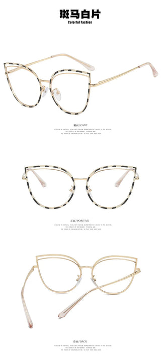 Fashion Anti-Blue Light Glasses Men Women Classic Anti-dazzle Eye Protection Computer Gaming Light Frame Plain Glass Spectacles Alodia Store