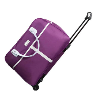 Travel Suitcase Trolley Bag with Wheels Large Capacity waterptoof Alodia Store