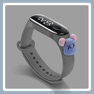 Disney Mickey Mouse Children Watches For Girls Electronic Bracelet Sports LED Spiderman iron Man Doll Kids Watch Waterproof Alodia Store