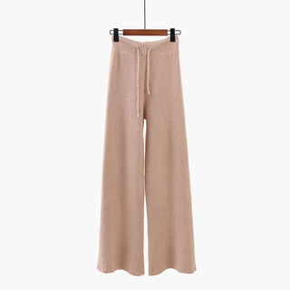 Knitted Women 2 Pieces Pant Sets Alodia Store