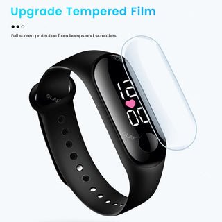 M3 Kids Digital Watches Adjustable Silicone Strap Waterproof Children's Watch Boys Sports Wrist Electronic Smart Watch For Kids Alodia Store