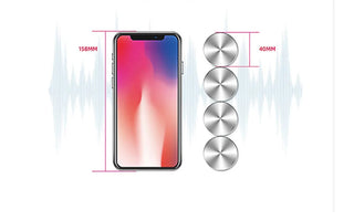 Mini Bone Conduction Speaker With FM Radio Bluetooth-Compatible  Dual Sound Audio Box - Alodia Store