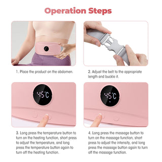Menstrual Heating Belt Electric Abdomen Waist Alodia Store