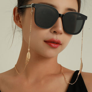 2023 NEW Fashion Pendant Glasses Chains Cross Eyeglasses Sunglasses Spectacles Metal Chain Holder Cord Lanyard Necklace alodia store