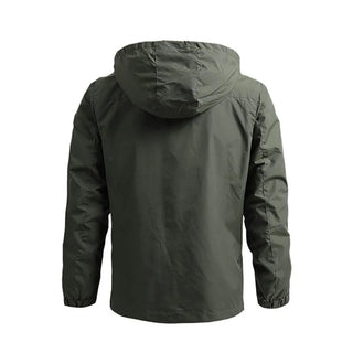 Men Hooded Raincoat Winter Waterproof Skin Kit Alodia Store