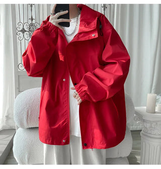 Hooded Jacket for Men Bomber Jacket ALODIA STORE